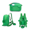 Children Backpack Kindergarten Anti-Lost School Bag(Black)
