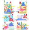 Tail Cloth Book Baby Enlightenment 3D Early Education Cloth Book(Dinosaur)