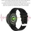 Ochstin 5H30 1.28 Inch HD Round Screen Silicone Strap Smart Sports Watch(Black+Silver)
