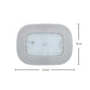 Y-975 Car Reading LED Trunk Light(Black Shell - White Light)