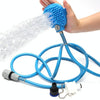 Pet Shower Nozzle with Massage - Blue - Dog & Cat