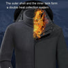 Women Outdoor Waterproof Jacket With Detachable Inner Warm Fleece for Camping Travel, Size: XXXL(Rose Red)