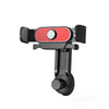Car Air Outlet Mobile Phone Holder Automatic Lock Snap-on Navigation Holder(Red)