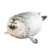 Seal Pillow Aquarium Plush Toy, High: 20cm(Squint)