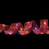 Christmas Ornament Double Light Board Yarn Ribbon String Lights, Specification: 10m(Red Color Light)