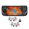 2+32G FC Joystick Dual System Handheld Game Console GBA Game Console, Color: Black With Gamepad