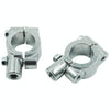 6 PCS Motorcycle Modification Accessories Handlebar Mirror Holder(M10 22mm Silver)