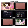 3 in 1 Black White Gray Balance Card / Digital Gray Card with Strap, Works with Any Digital Camera, File Form: RAW and JPEG, Size: 17.5cm x 12cm
