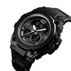 SKMEI 1452 Outdoor Sports Electronic Watch Multifunctional Waterproof Watch(Black)