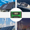 10A 12V/24V Solar Charge And Discharge Controller Dual USB Port LCD Solar Cells Panel Charge Regulator