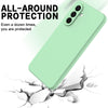 For Samsung Galaxy A56 5G Pure Color Liquid Silicone Shockproof Full Coverage Phone Case(Green)