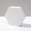 8 PCS Geometric Cube Photo Props Decorative Ornaments Photography Platform, Colour: 13 x 3cm Large White Hexagon