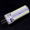 G4 4W  240-260LM Corn Light Bulb, 104 LED SMD 3014, White Light, AC 220V