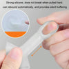 8pcs Transparent Window Door Handle Anti-collision Silicone Protective Cover