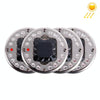 4 PCS Solar High Power Car LED Colorful Wheel Lights(Colorful Light)