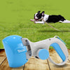 Portable Pet Toilet Picker With Garbage Bag(Blue)