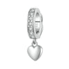 Sterling Silver Plated Gold Plated Heart Universal Buckle Bead Parts