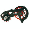 Carbon Fiber Guide Wheel For Road Bike Bicycle Bearing Rear Derailleur Guide Wheel Parts, Model Number: SD4 Red