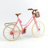 3 PCS Dollhouse Beautiful and Stylish Detachable Children Toy Bicycles(Pink)