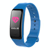 CHIGU C1Plus Fitness Tracker 0.96 inch IPS Screen Smartband Bracelet, IP67 Waterproof, Support Sports Mode / Blood Pressure / Sleep Monitor / Heart Rate Monitor / Fatigue Monitor / Sedentary Reminder (Blue)