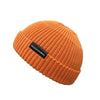 A21 Short Beanie Retro Hip Hop Knitted Cap, Size:One Size(Orange)