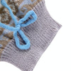 XXS Blue Christmas Snowflake Dog Sweater (Knitted)