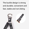 1 Pair High Heels Prevent Heel Drop Shoe Strap(Matt Black)