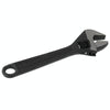 R DEER 0-20mm Carbon Steel Adjustable Spanner Professional Tools(Black)