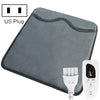 60W  Electric Feet Warmer For Women Men Pad Heating Blanket US Plug 120V(Dark Gray)