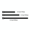 60 PCS T-Shaped Cable Organizer Belt Nylon Winder Buckle, Length: 15cm(Color Random Delivery)