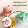Baby Anti-eating Hand Cover Boiled Silicone Soothing Teeth Stick(Gray Blue)