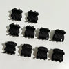 10pcs /Pack  Girls Plastic Hairpin Safe Hair Crab Clip Hair Claw, Style: 1.5cm Frosted