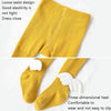 Spring And Autumn Children Tights Baby Knitting Pantyhose Size: XL 4-6 Years Old(Khaki)