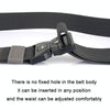 AWMN Men Outdoor Sports Alloy Snap Buckle Elastic Belt, Length: 125cm(Army Green)