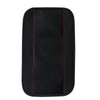 32x19cm PU Carbon Fiber Leather Central Armrest Box Cover Anti-slip Pad(Black)