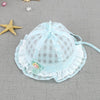 MZ5922 Lace Flower Princess Hat Summer Thin Baby Hat Sun Protection Hat, Size: 46cm(Light Yellow)
