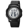 SKMEI 1895 Multifunctional Men Outdoor 50M Waterproof Luminous Digital Wrist Watch(Black White)