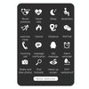 KY108 1.3 inches 240x240 Resolution Smart Bracelet IP67 Waterproof, Support Call Reminder /Heart Rate Monitoring /Sleep Monitoring /Blood Pressure Monitoring /Blood Oxygen Monitoring (Red)