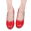 Transparent Silicone Invisible High Heels Leather Shoes Anti-Heel Laces(Transparent)