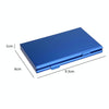 Game Card Storage Aluminum Alloy Organizer Pack For Nintendo Switch(Red)