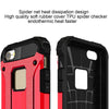 Tough Armor TPU + PC Combination Case for iPhone SE & 5 & 5s(Red)