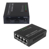2 Fiber Port & 4 LAN Port 10/100M Ethernet Switch Fiber Optic Switch