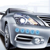 10 PCS Car Styling Anti-collision Sticker(Blue)