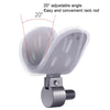 Aluminum Alloy Rod Head Universal Anti-Slip Luminous Front Fork Head, Style: Wide Gray