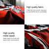 3D Jacquard Weave Bedding Cover + Pillow Case, Size:CN Queen Size(Big Red Rose)