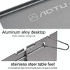 AOTU AT6759 Outdoor Ultra-light Portable Folding Small Table (Black)