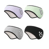Plus Velvet Autumn Ladies Outdoor Luminous Warm Earmuffs Forehead Protection Cold Ear Cover, Size: Free Size( Black)