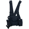 MTP-340 Adjustable Walkie-talkie Call Machine Vest, Size: One Size(Small Black)