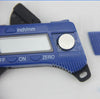 Plastic Electronic Digital Thickness Gauge Professional Construction Tools(Blue)