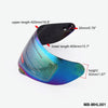 MB-MHL001 Motorcycle Helmet Shield Glasses Helmet Lens Full Face Visor Helmet Visor for AGV K3-SV K5(Colour)